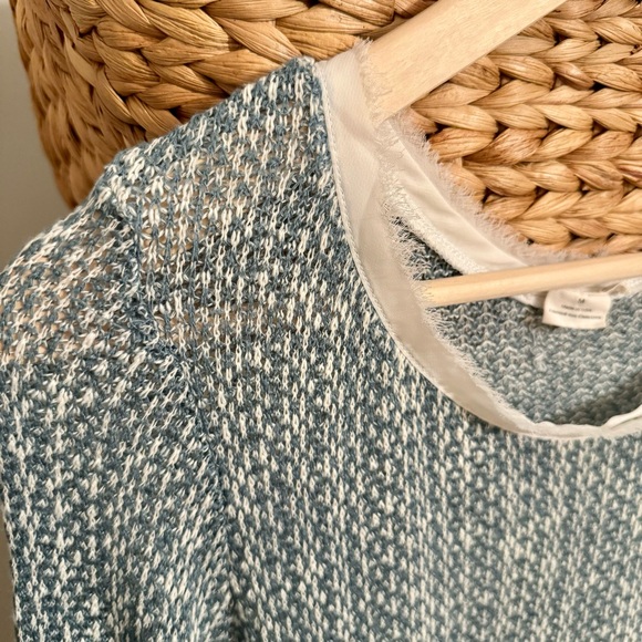 Anthropologie Tunic Peplum Lightweight Sweater - Picture 4 of 13